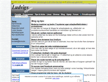 Tablet Screenshot of kimludvigsen.dk